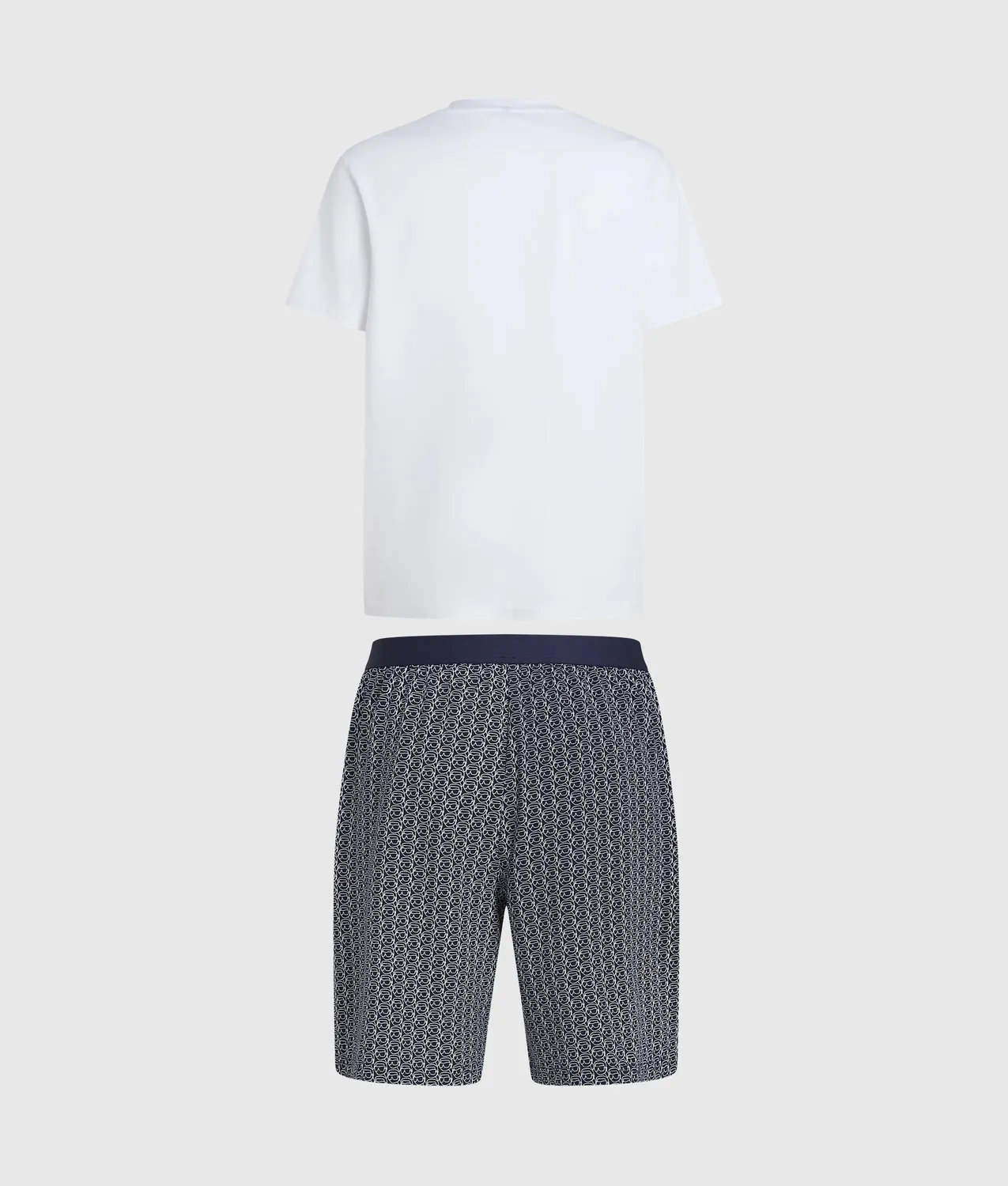 Karl Lagerfeld Ikon Pyjama-Set Bio-Baumwolle Shorts