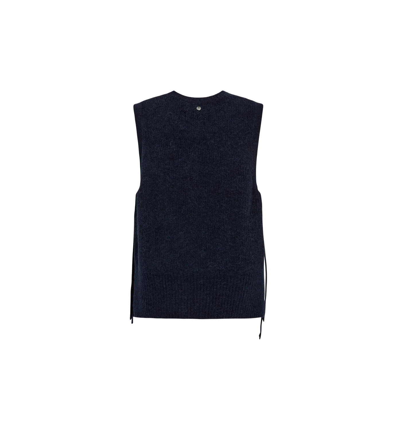 Mos Mosh MMThora Tie Strickweste Salute Navy