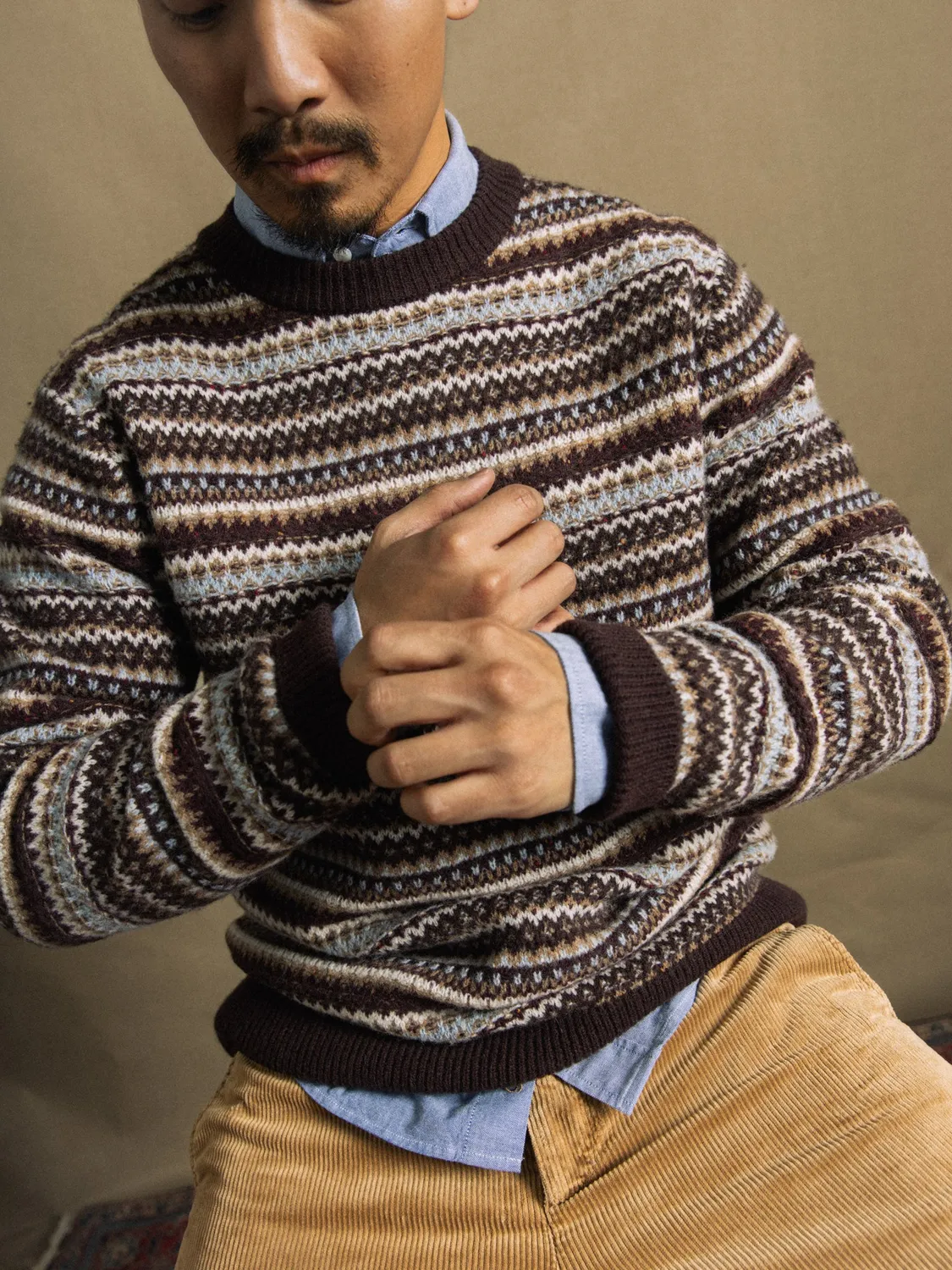 Mos Mosh MMGLaporte Pullover Jacquard Regular Fit