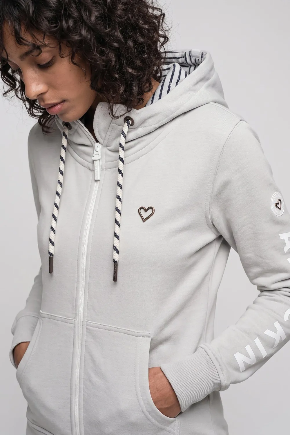 Alife & Kickin JessyAK A Sweatjacke grau