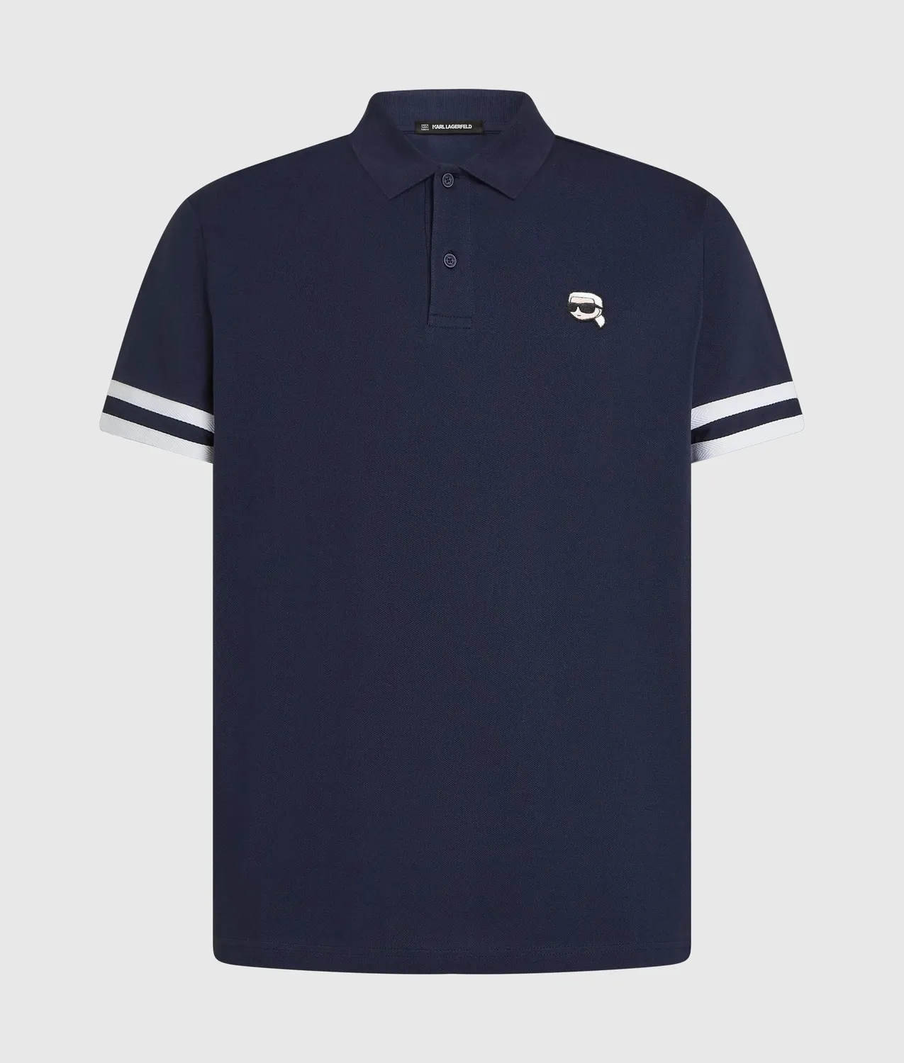 Karl Lagerfeld Ikon Polohemd Streifen Herren