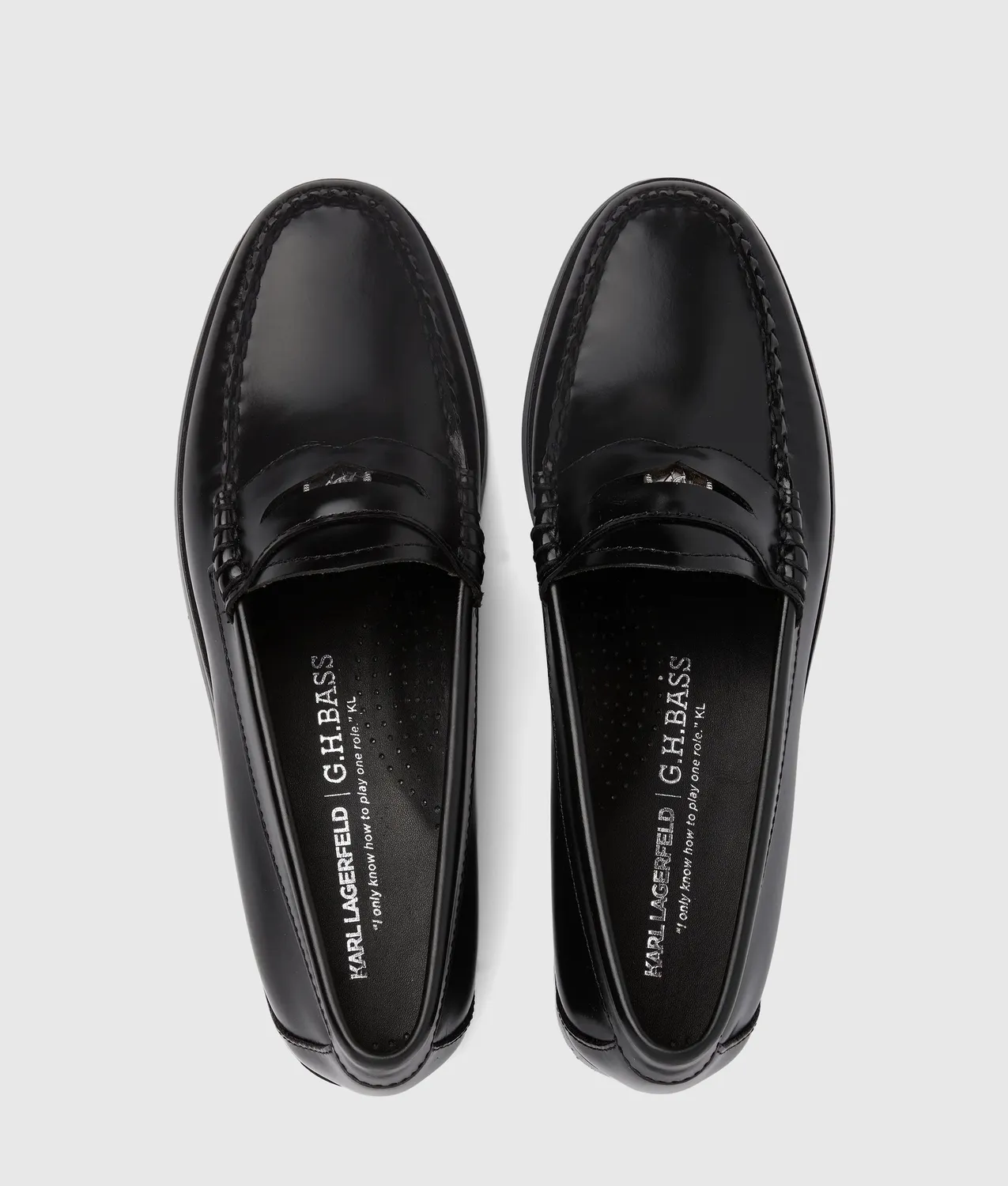 Karl Lagerfeld x G.H.Bass Penny Loafer Leder