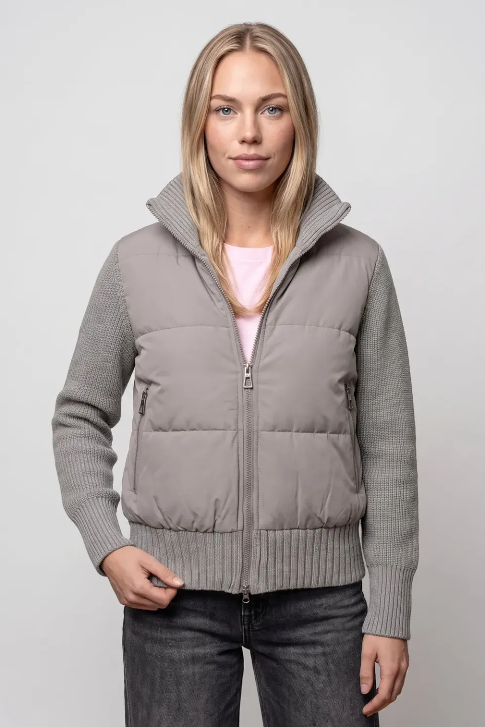 Alife & Kickin LyaAK A Jacke natural gray leicht