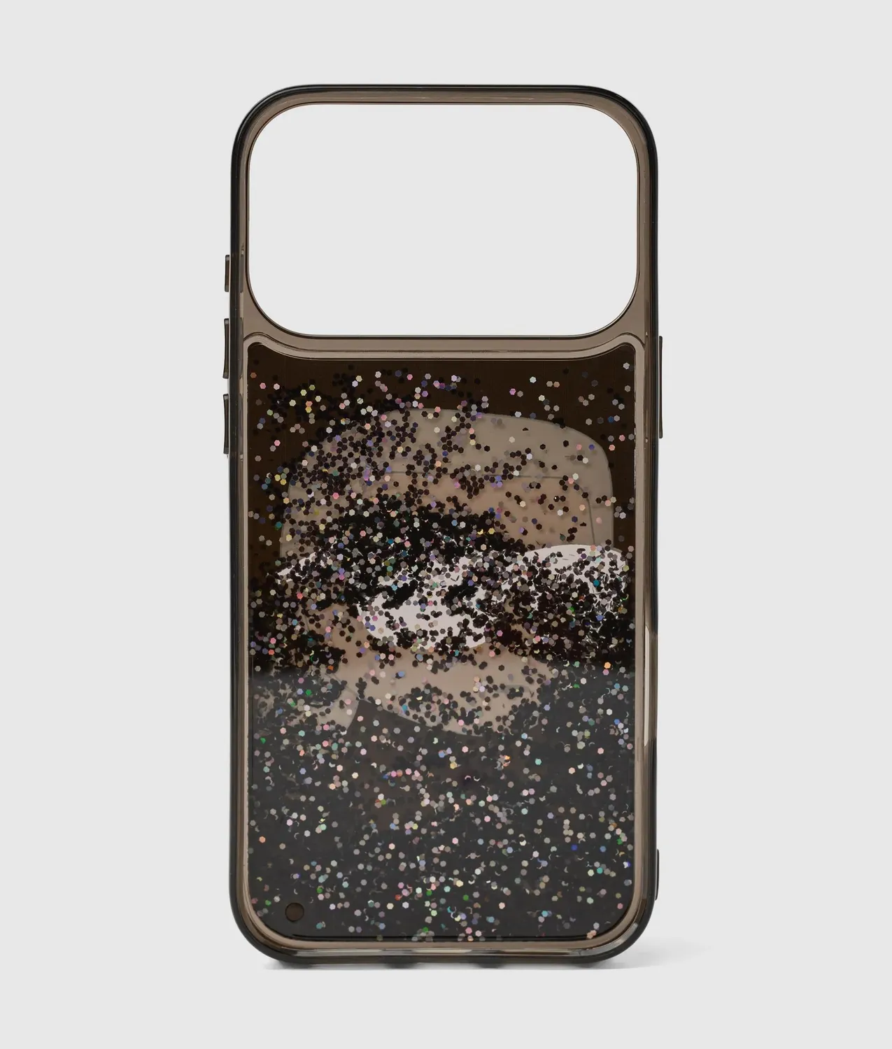 Karl Lagerfeld Ikon Handyhülle iPhone 17 Pro Max Glitzer