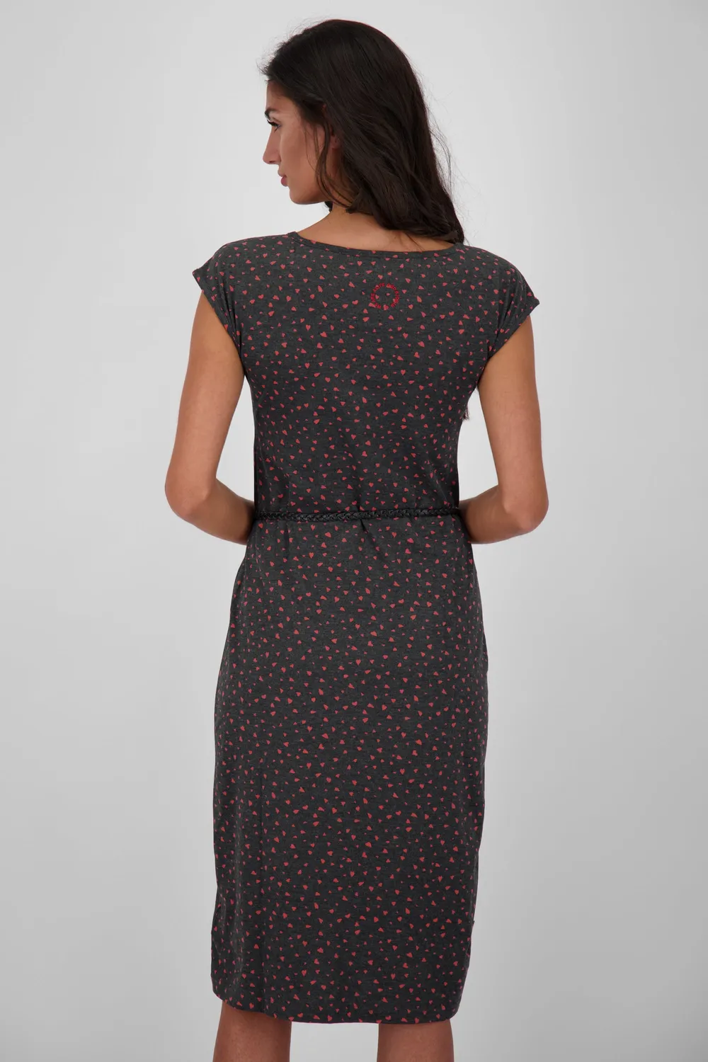 Alife & Kickin MelliAK Dress Schwarz Damen Alloverprint
