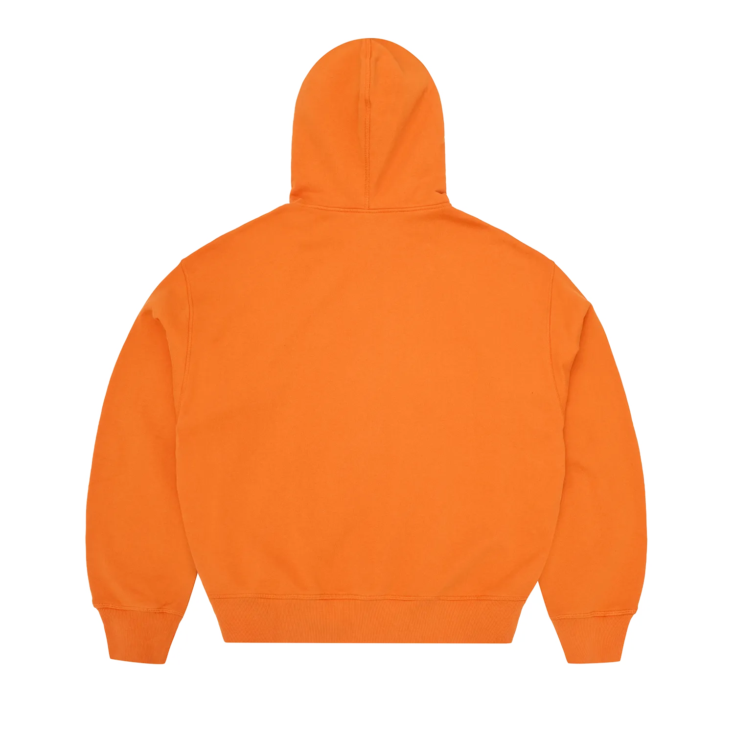 Corteiz Mini Island Zip Hoodie Orange Baumwolle