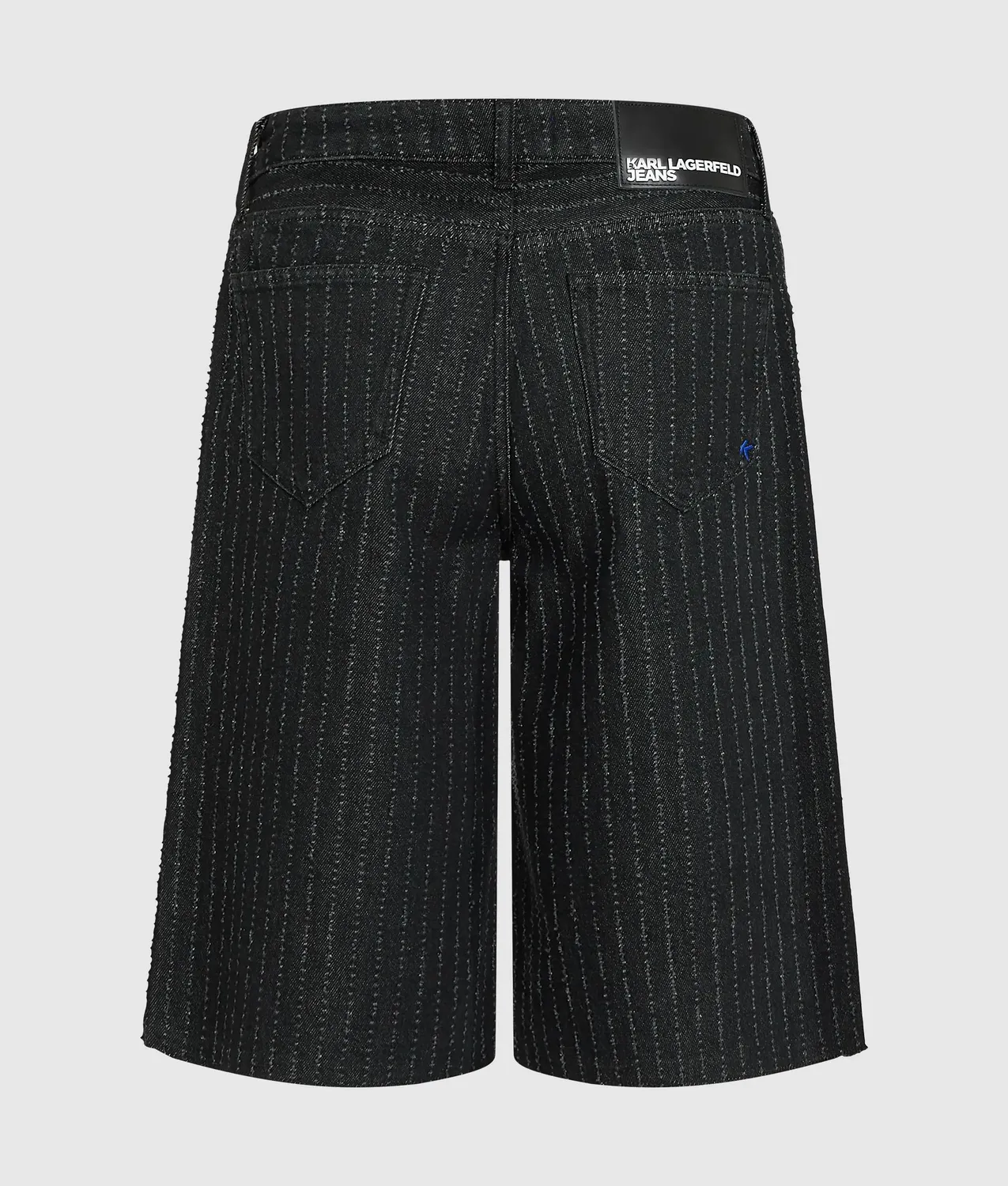 Karl Lagerfeld Jeans Pinstripe Bermuda Denimshorts