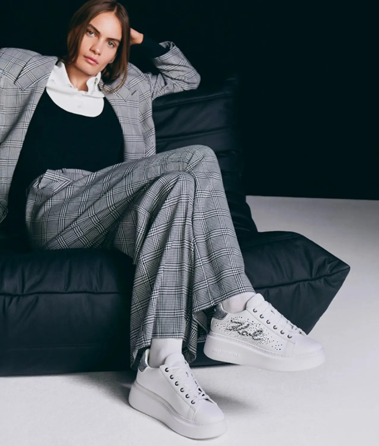 Karl Lagerfeld Anakapri Signature Sneakers