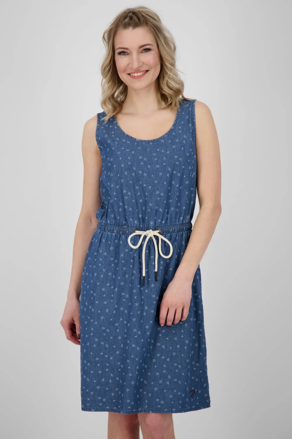 Alife & Kickin DojaAK DNM B Kleid dunkelblau Denim
