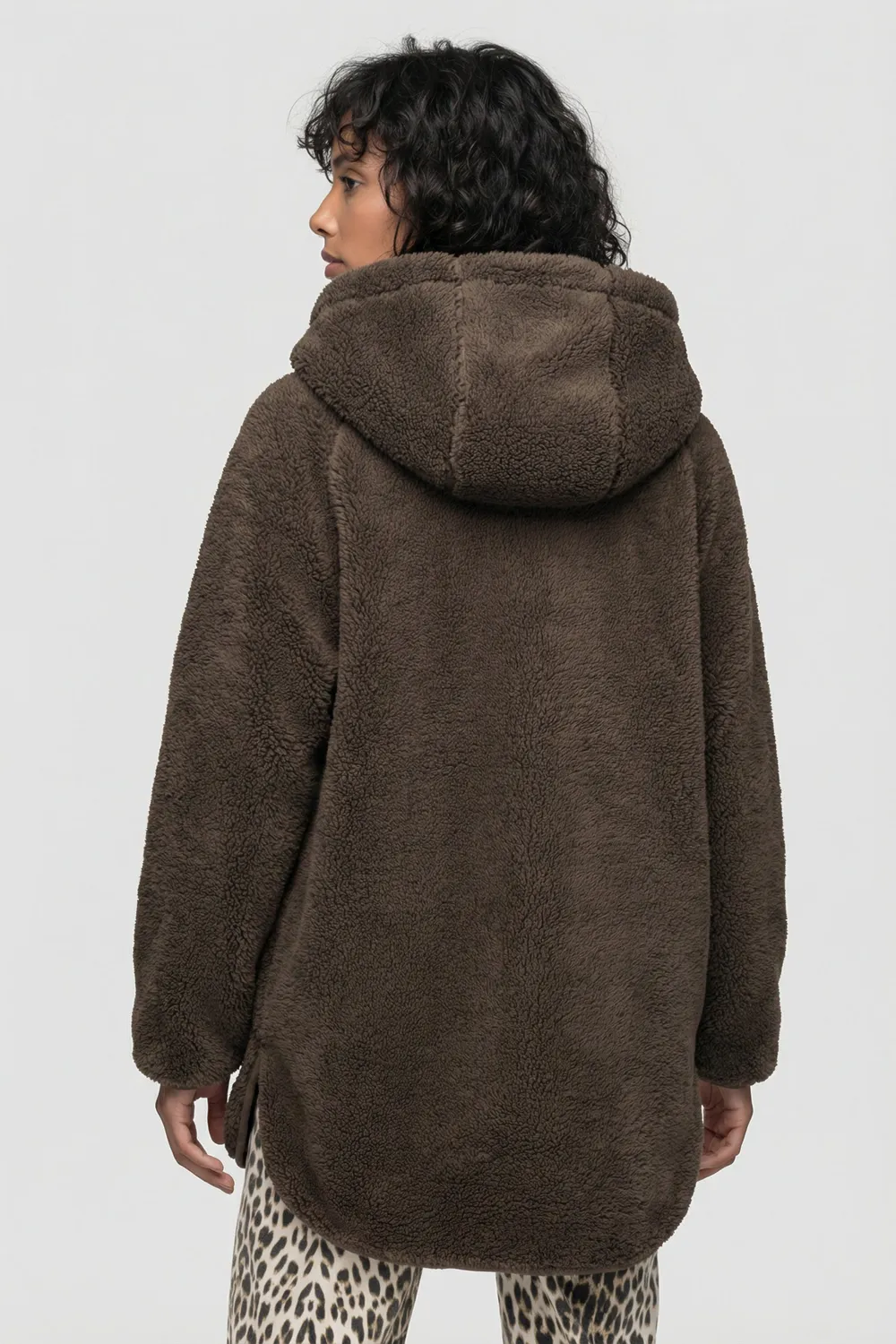 Alife & Kickin DominiqueAK T Teddyjacke braun