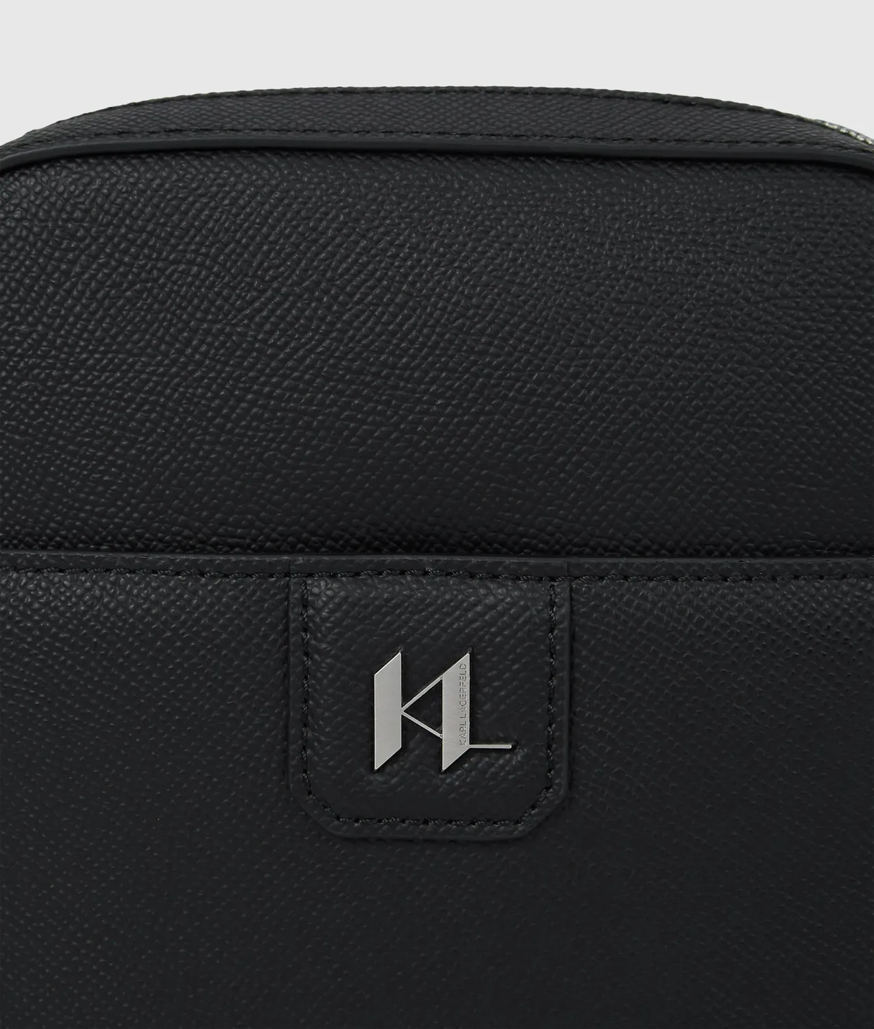 Karl Lagerfeld K/Monogram Crossbody Leder schwarz