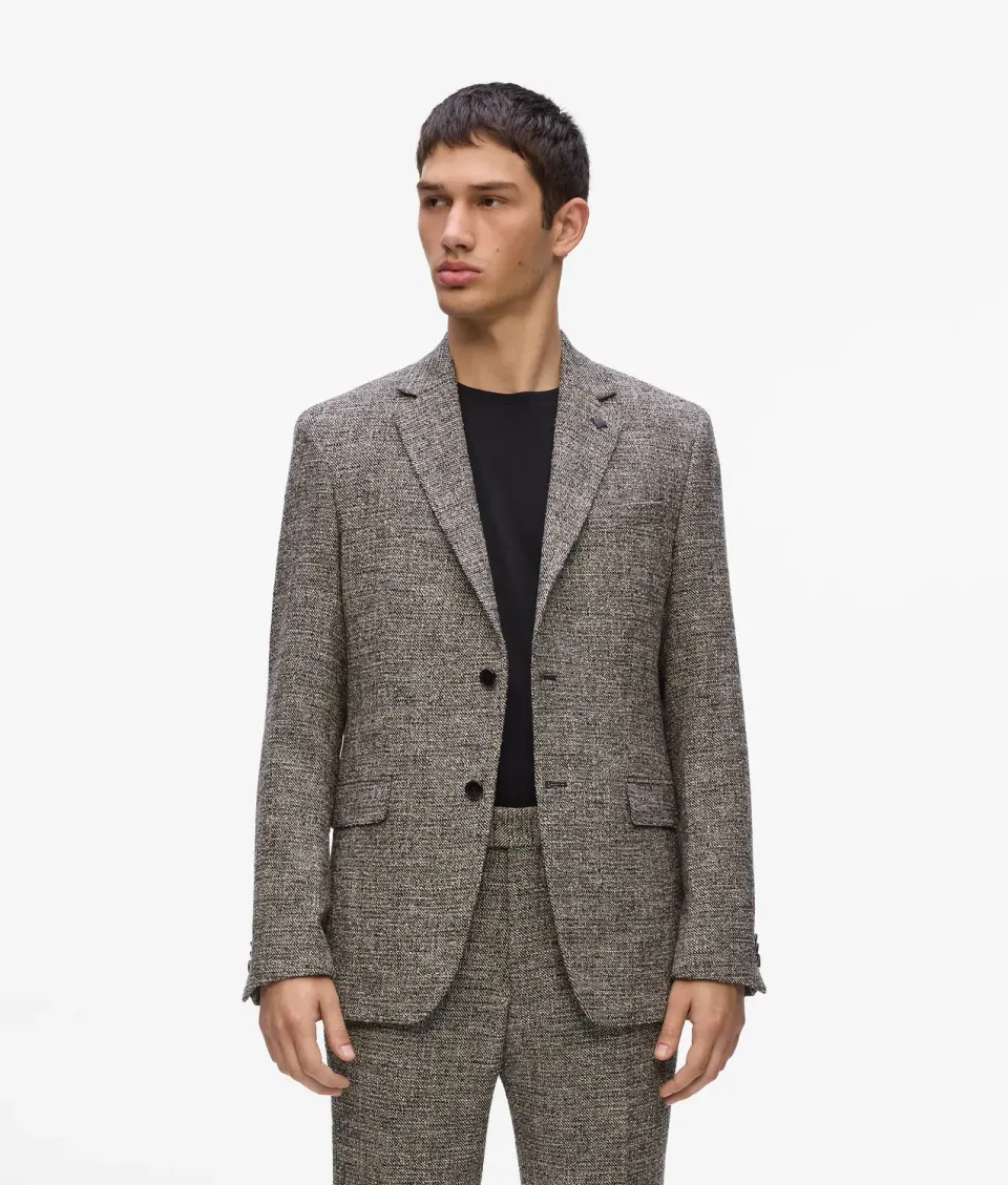 Karl Lagerfeld Tailored Blazer Herren strukturiert Gr.36-48