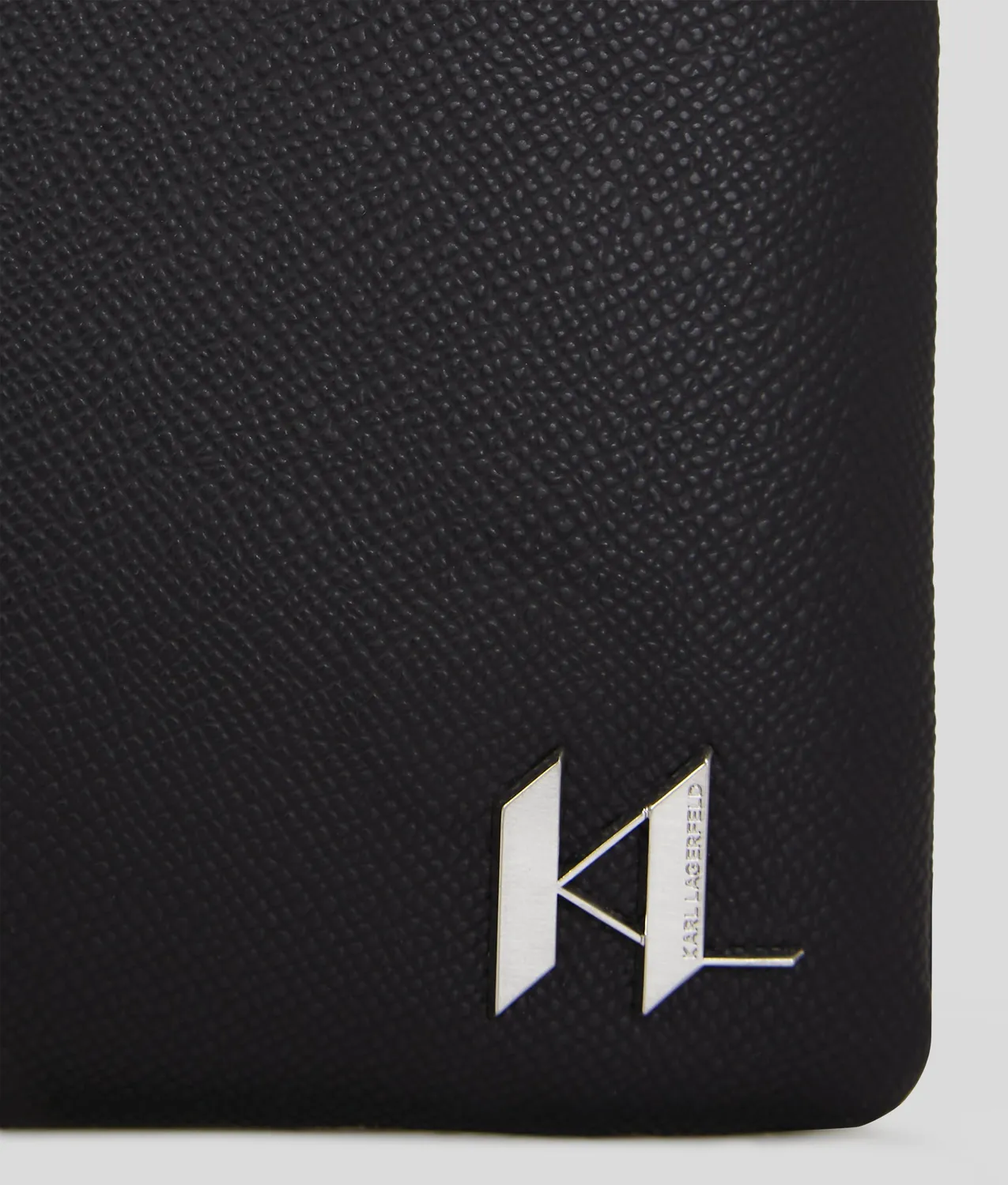 Karl Lagerfeld K/Monogram Leder-Pouch One Size mit Monogramm