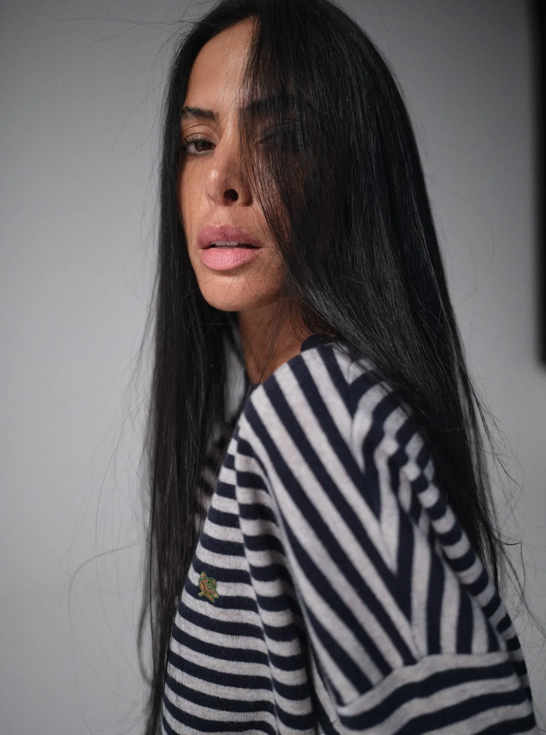 Mos Mosh MMHPoetic Stripe Strickpullover Streifen Wolle