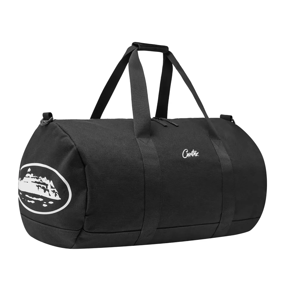 Corteiz Island Duffle Bag Reisetasche Black Canvas