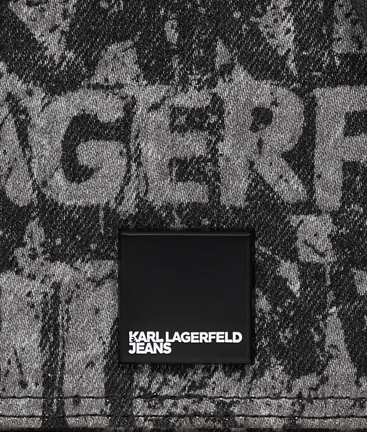 Karl Lagerfeld KL Jeans Camera Bag Umhängetasche Denim