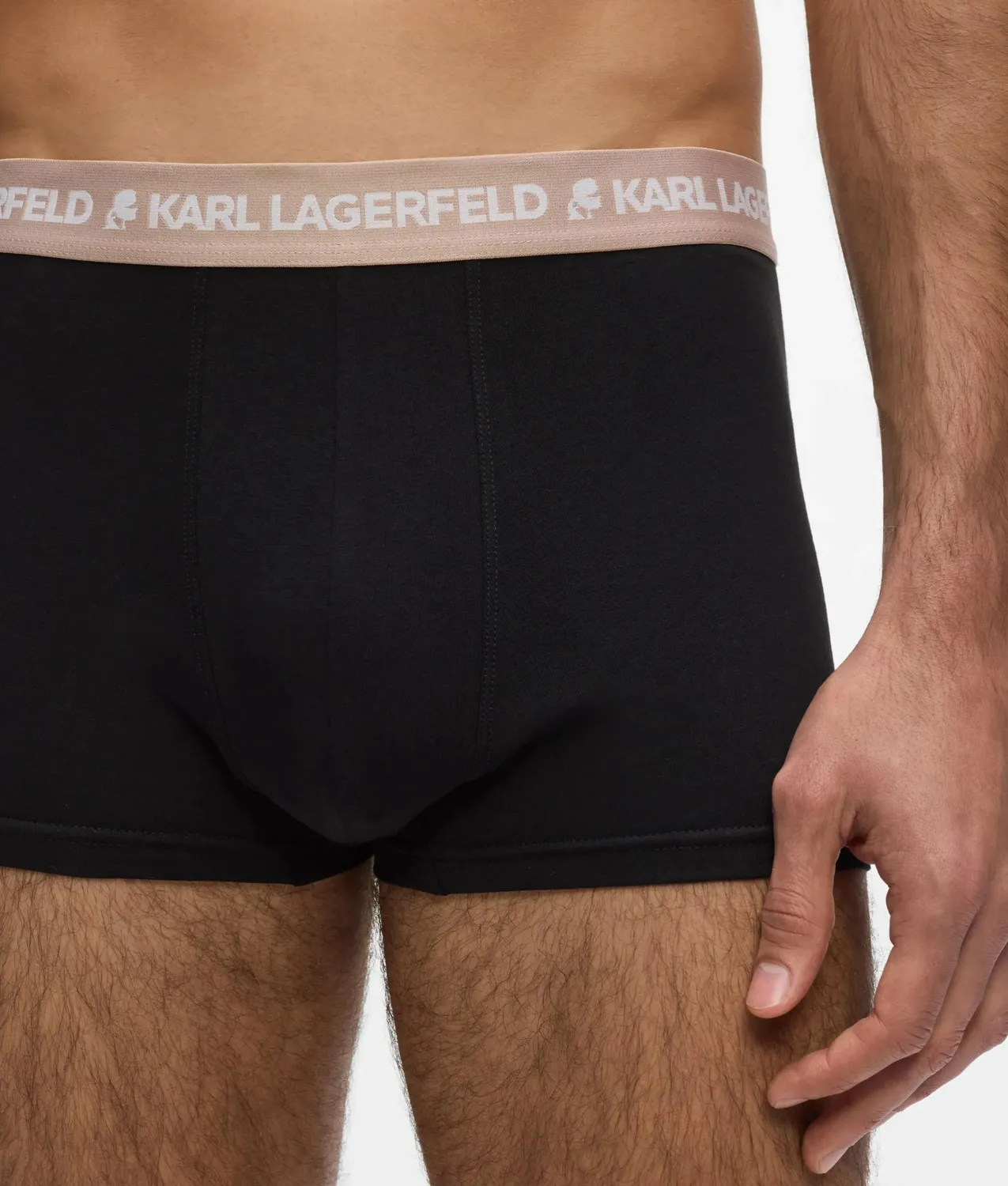 Karl Lagerfeld Logo Trunks 3-Pack Unterhosen Baumwolle