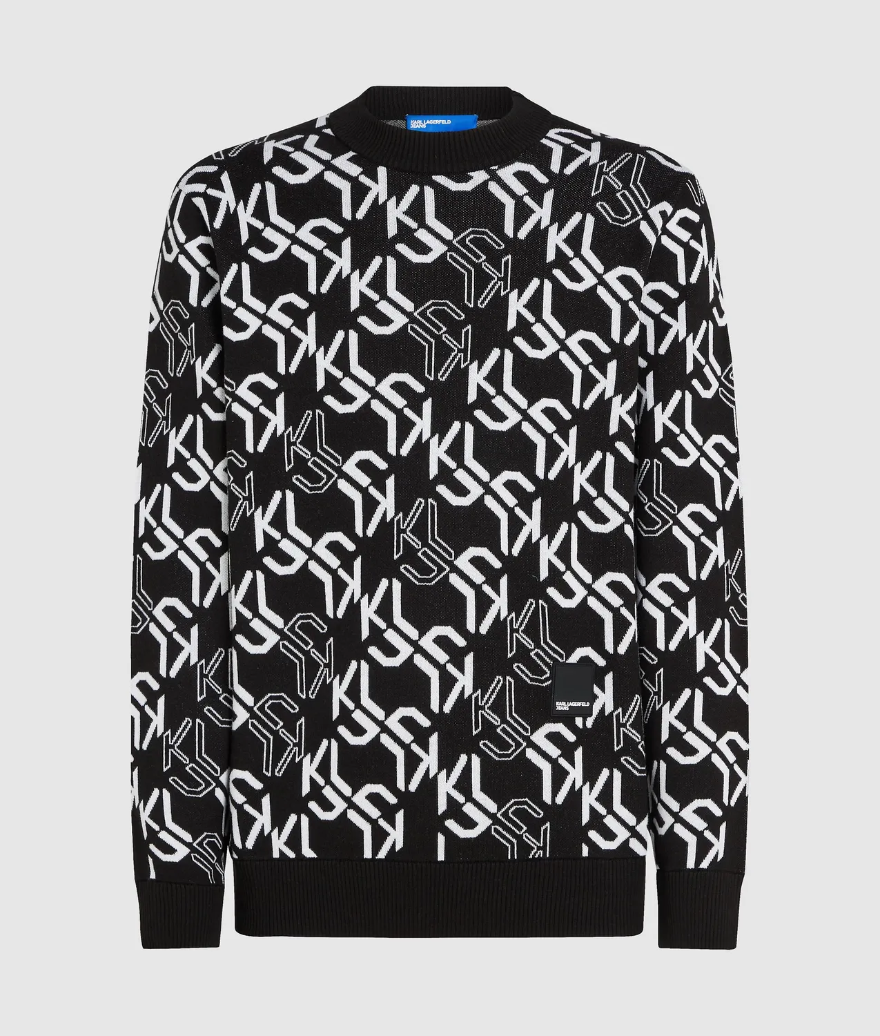 Karl Lagerfeld Monogram Pullover Strick Allover