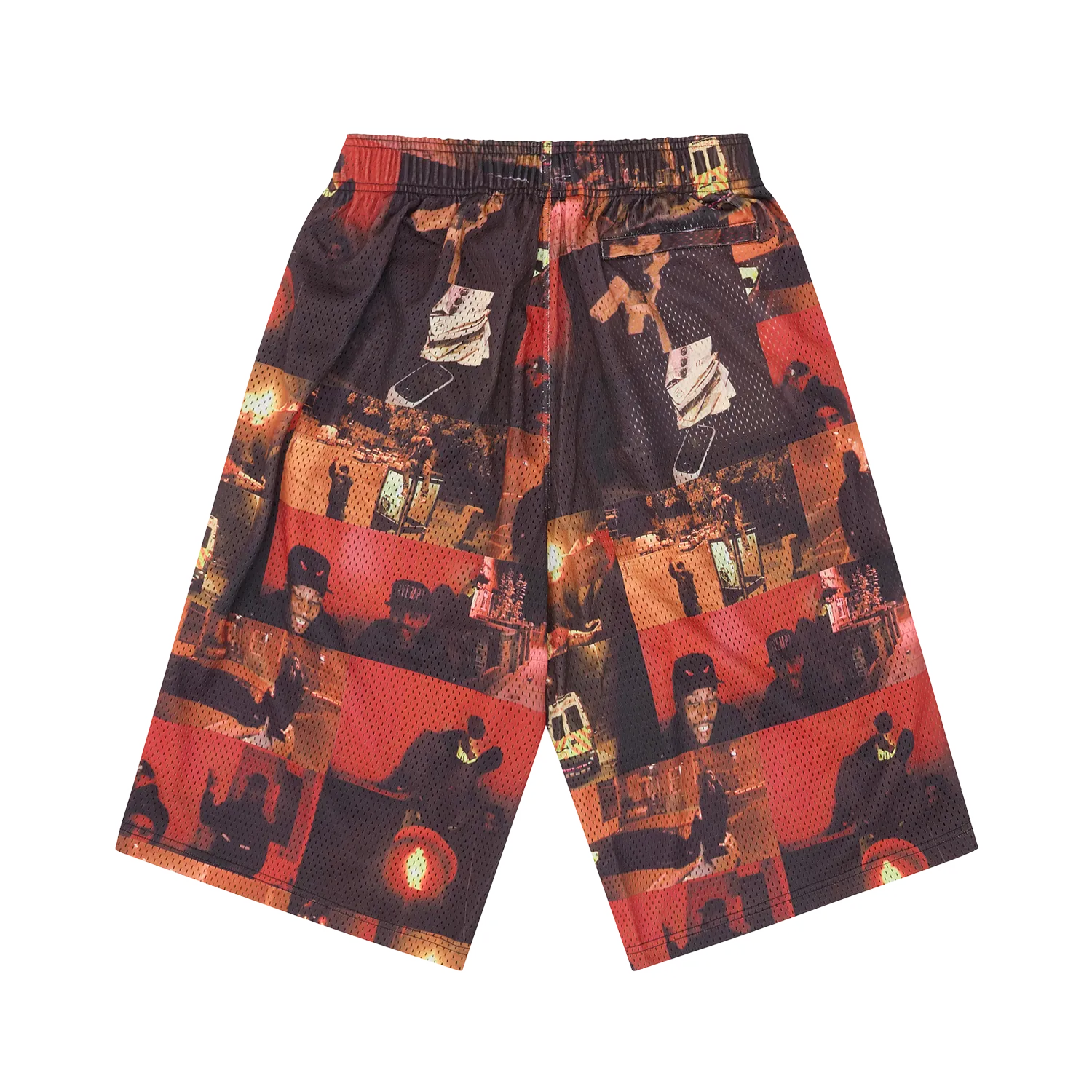 Corteiz It Ain't Safe Mesh Short Multi Bunt