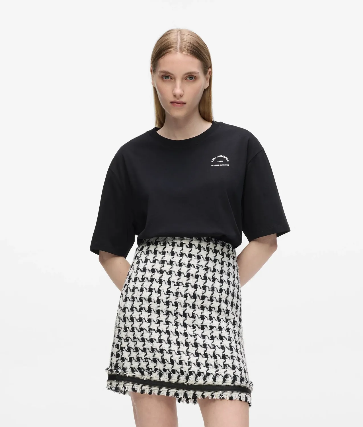 Karl Lagerfeld Rue St-Guillaume T-Shirt Oversize Bio