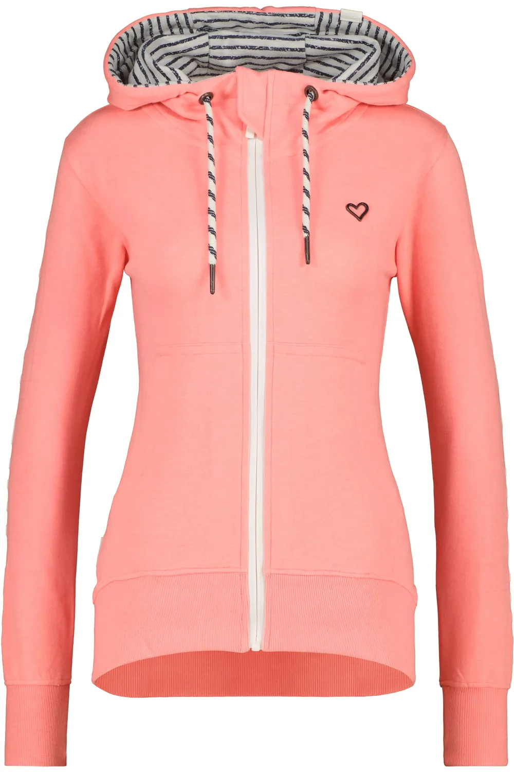 Alife & Kickin JessyAK A Sweatjacke Damen Orange Sweat