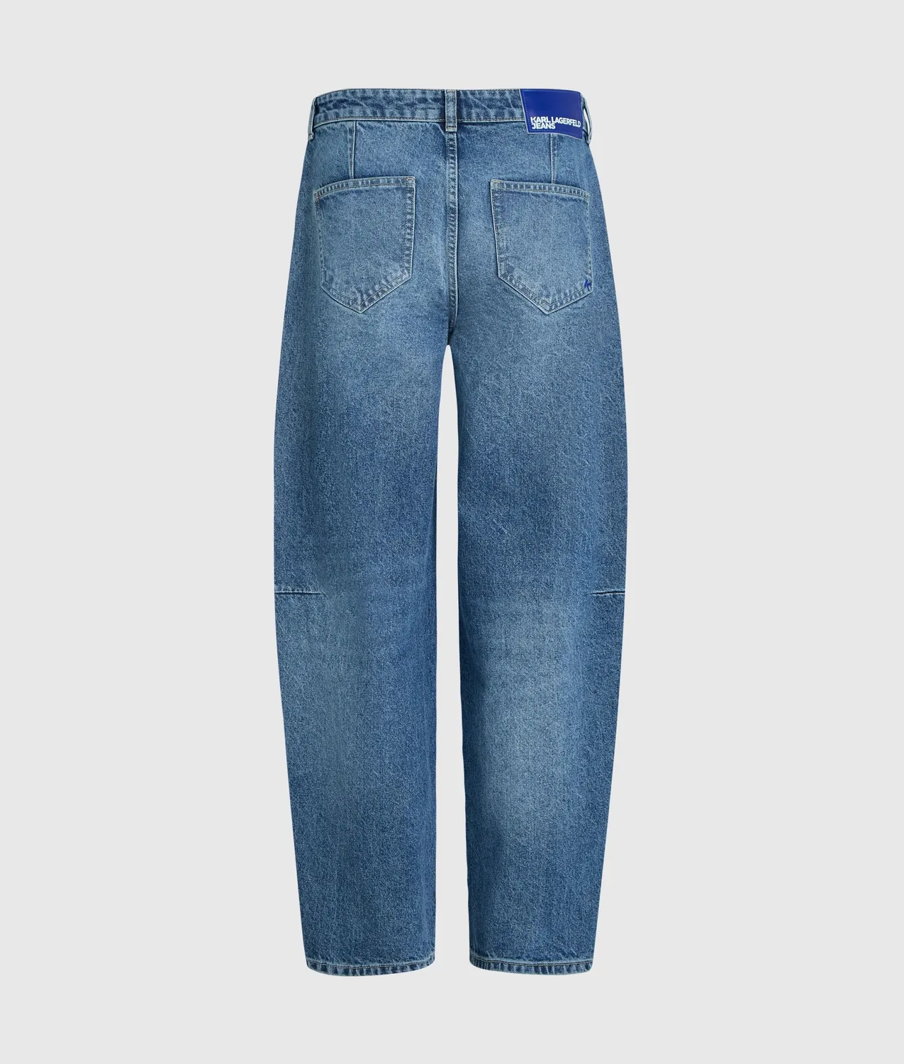 Karl Lagerfeld Barrel-Leg Jeans Damen W27 L30 Denim