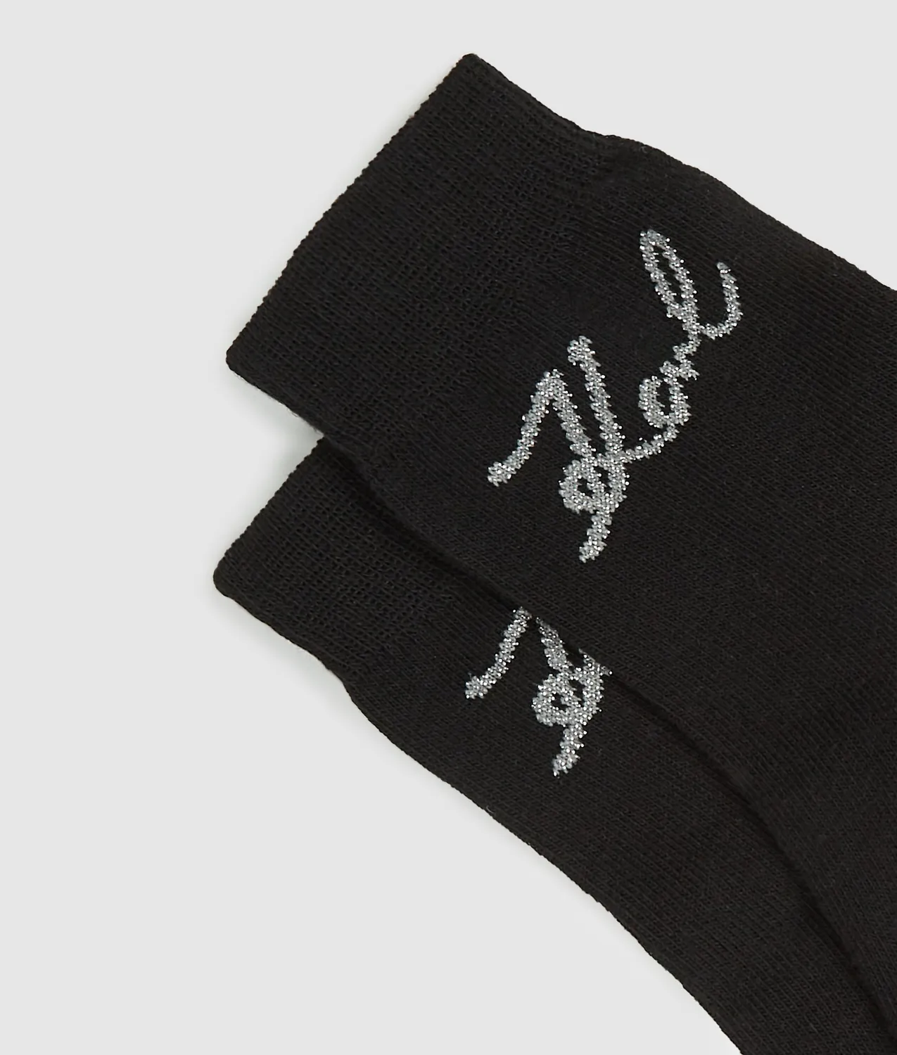 Karl Lagerfeld Signature Socken 3er-Pack Gr. 9-12 Stick