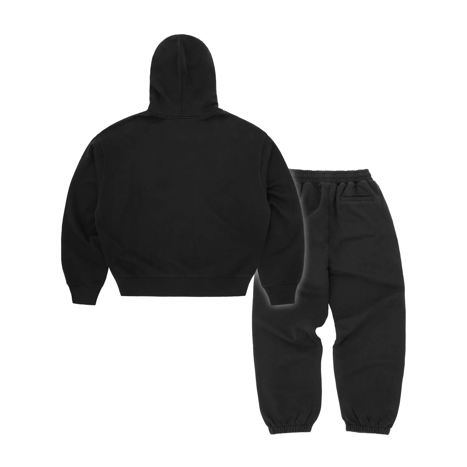Corteiz Mini Island Trainingsanzug Schwarz 440 GSM