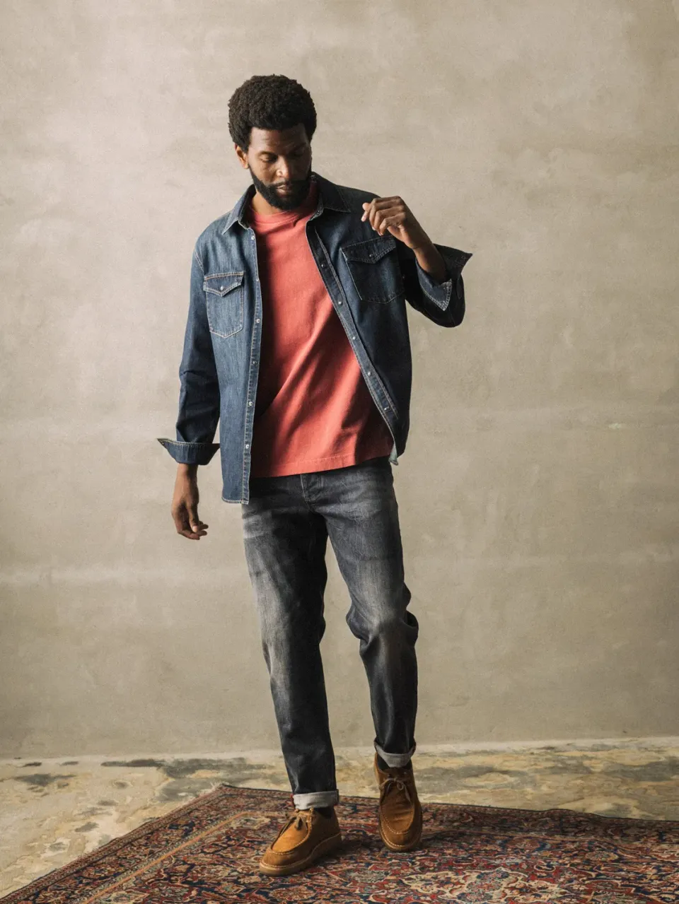 Mos Mosh MMG Andrew Trento Jeans Dark Grey Regular