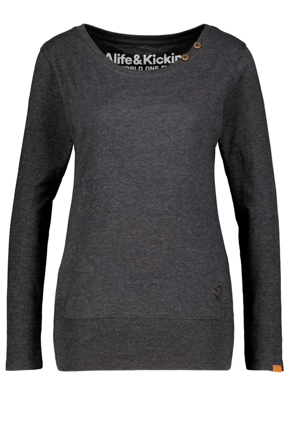Alife & Kickin ConnyAK A Longsleeve Schwarz Damen