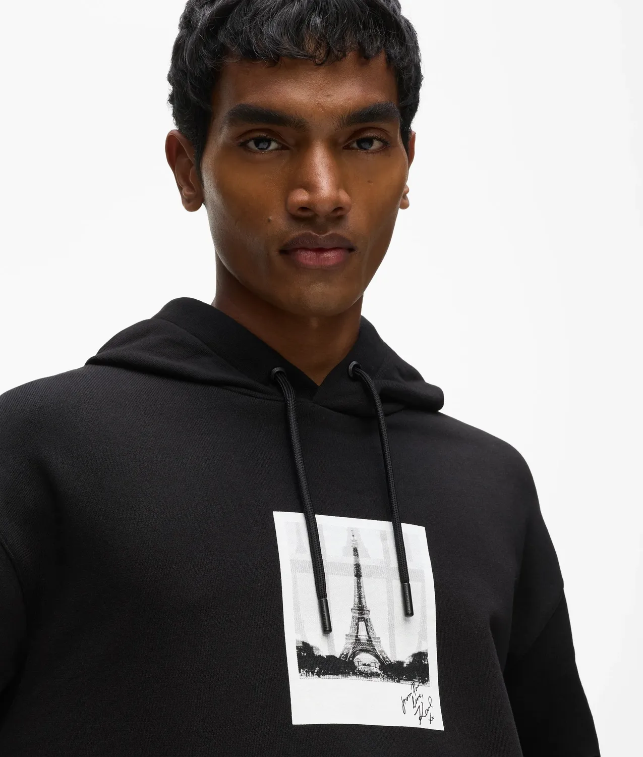 Karl Lagerfeld From Paris with Love Hoodie Baumwolle