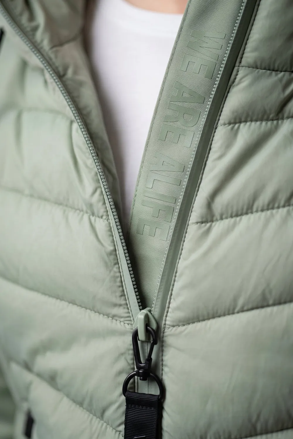 Alife & Kickin ZeliaAK A Hybrid Jacke Hellgrün kurz