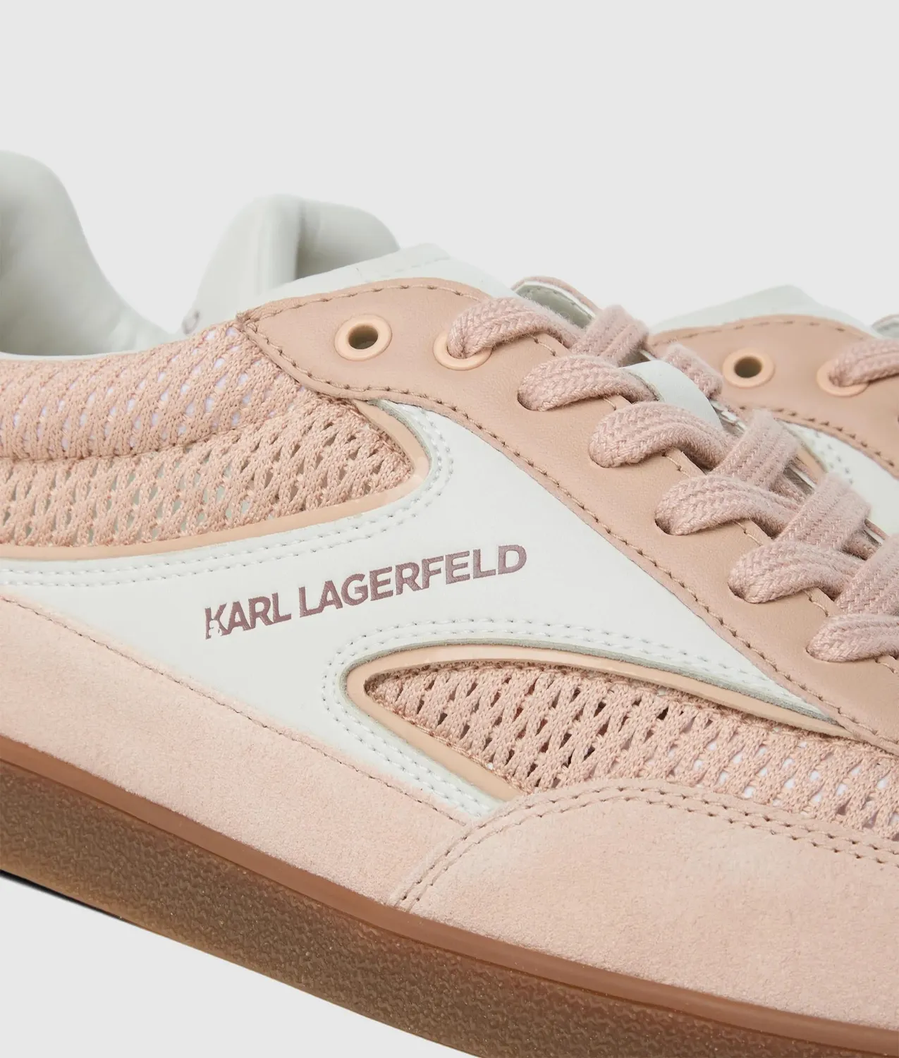 Karl Lagerfeld Kandidate Mesh Sneaker Damen Leder
