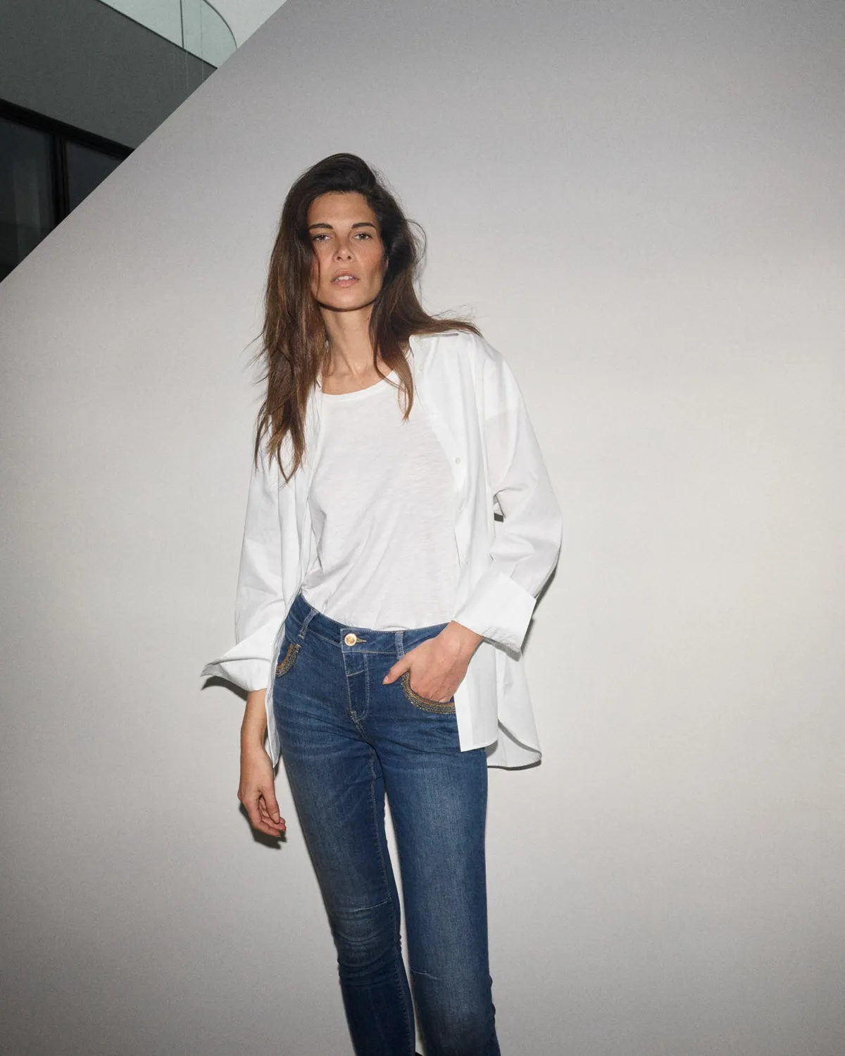 Mos Mosh MMNaomi Shade Blue Jeans Blue Regular