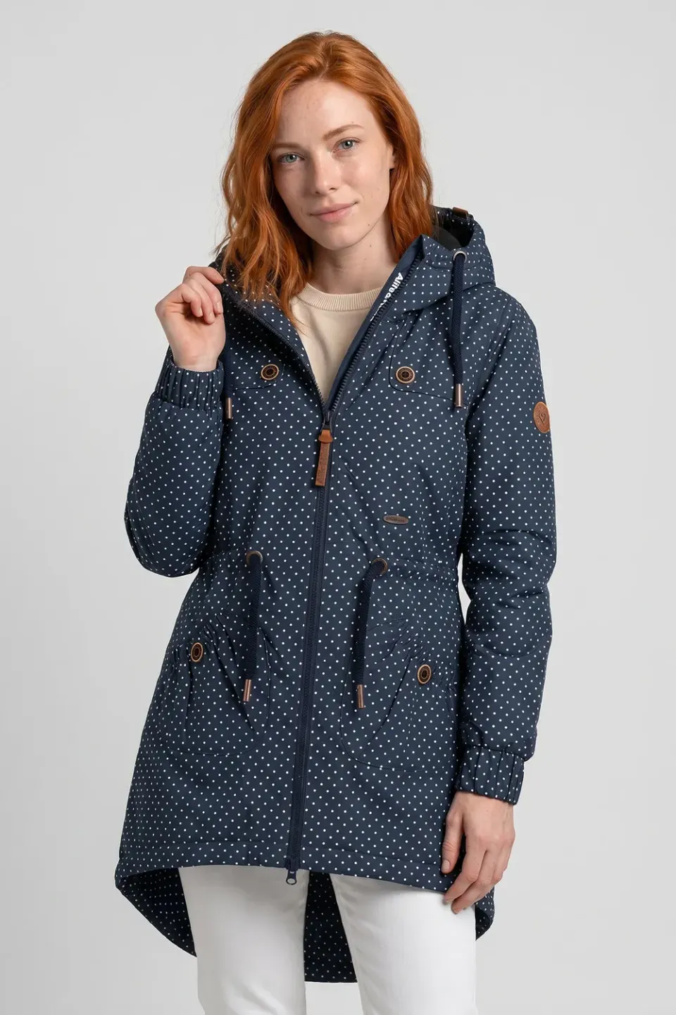 Alife & Kickin CharlotteAK B Parka Dunkelblau Damen