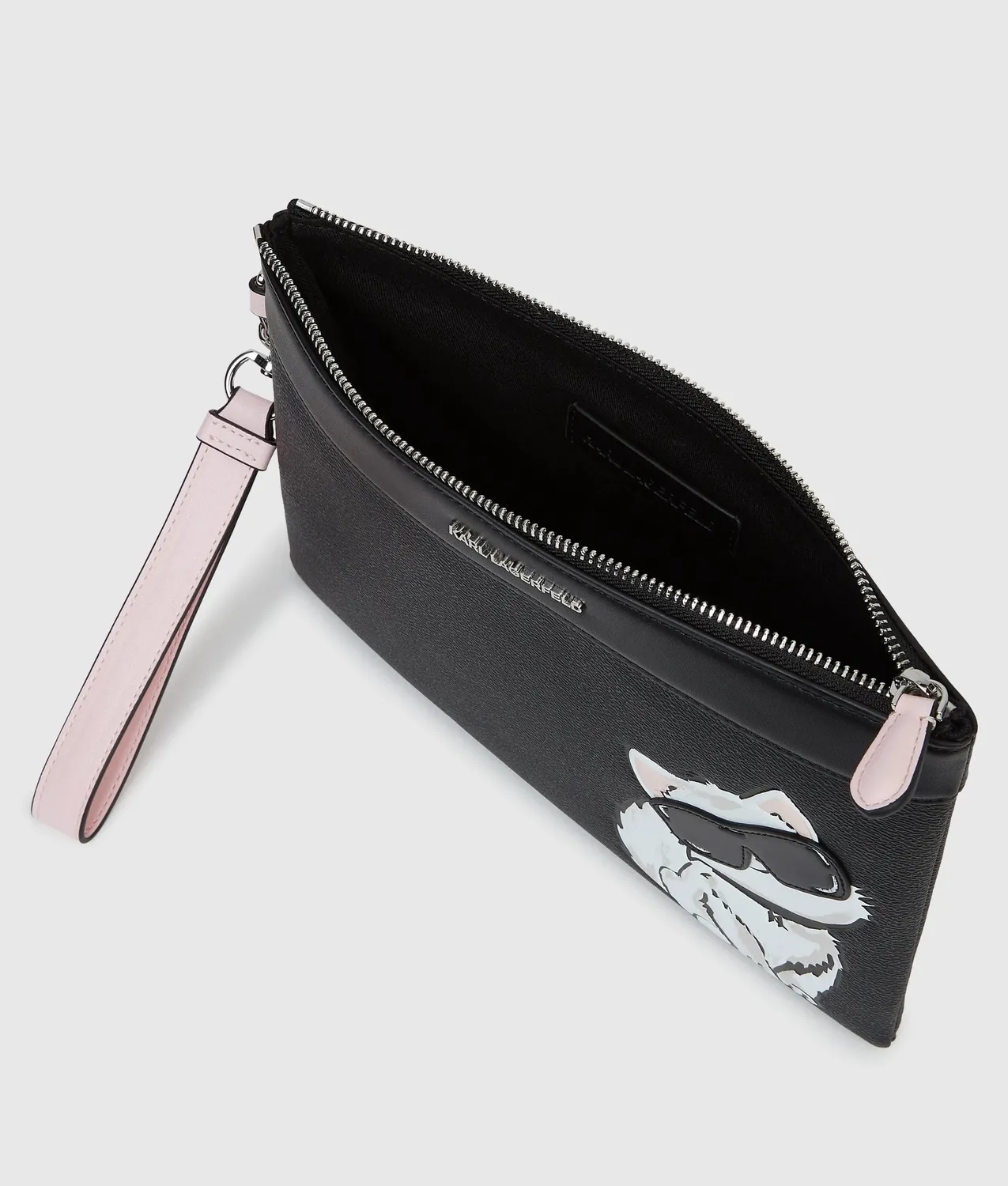 Karl Lagerfeld Ikon Choupette Pouch Reissverschluss