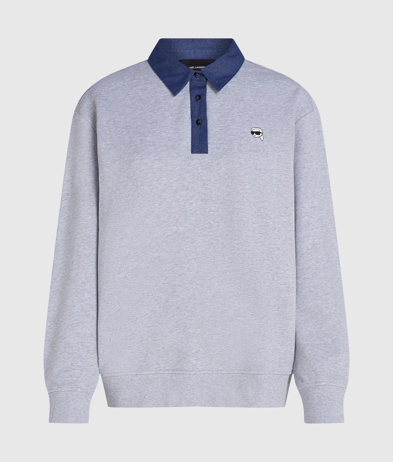 Karl Lagerfeld Ikon Sweatshirt Denim Damen Bio