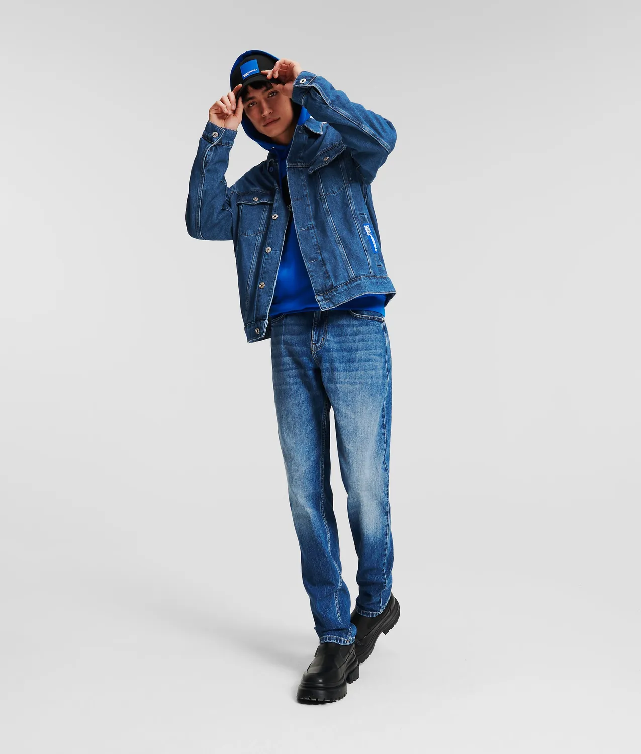 Karl Lagerfeld KL Jeans Jeansjacke Herren regular
