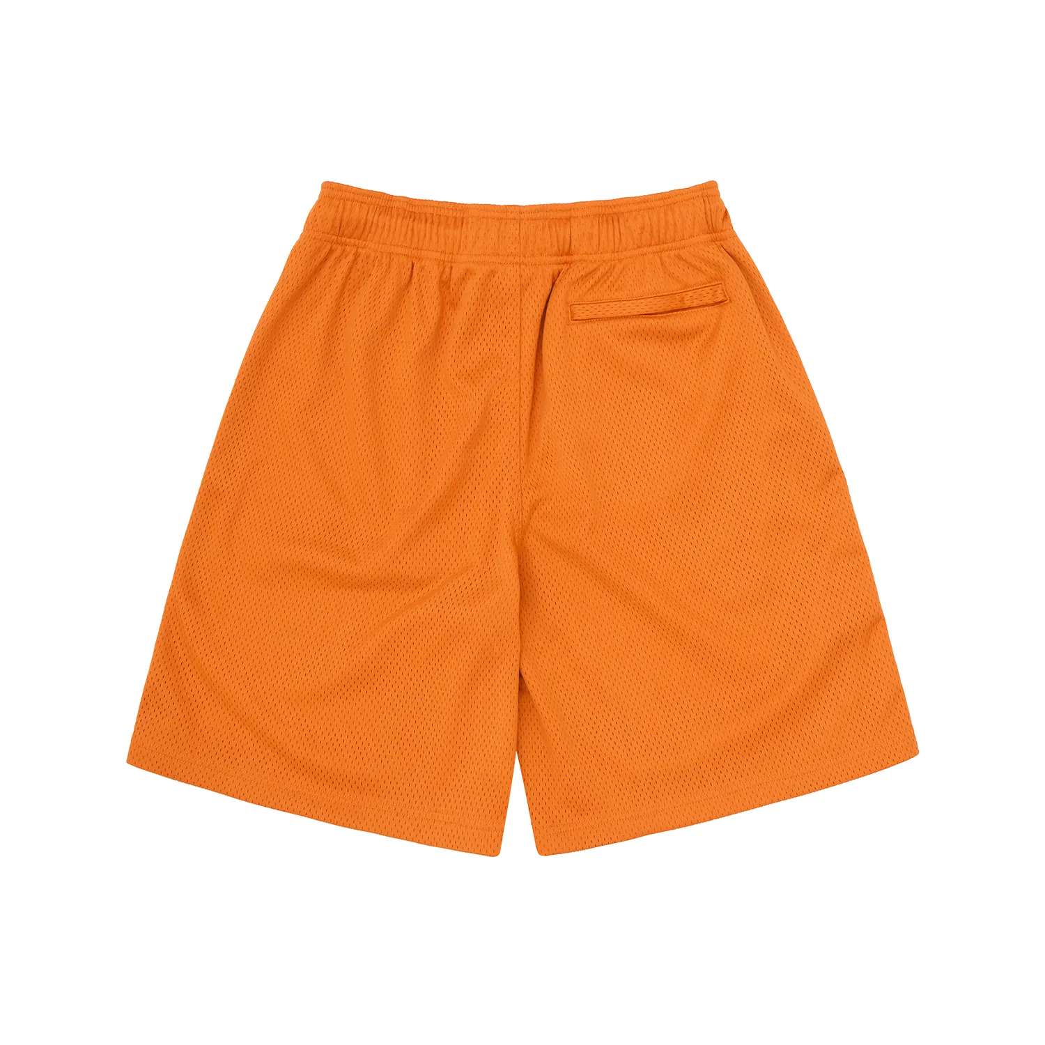 Corteiz Mini Island Mesh Short Shorts Orange Ziptaschen