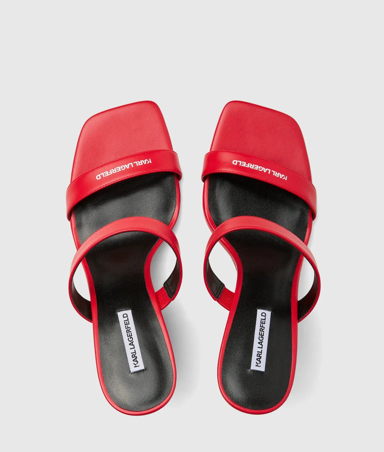 Karl Lagerfeld Waverly Wedges Keil Doppel-Riemen 4