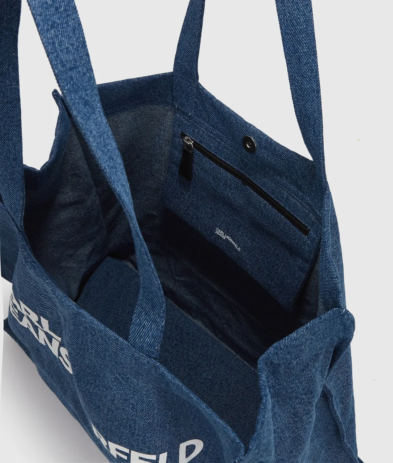 Karl Lagerfeld Jeans Logo Shopper Denim