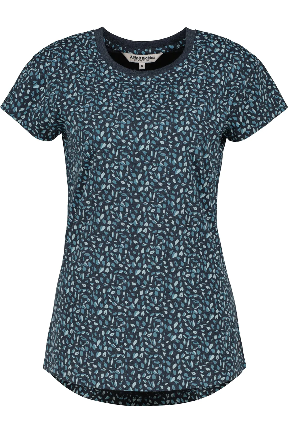Alife & Kickin FelinaAK B T-Shirt Dunkelblau Damen