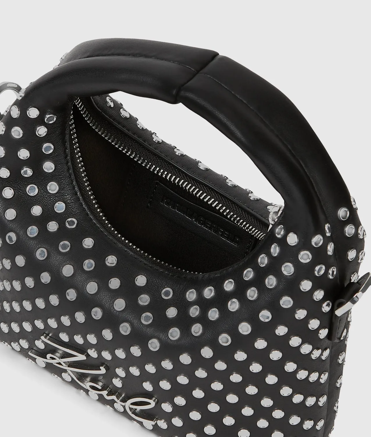 Karl Lagerfeld K/Soiree Handtasche Mini Nieten Kette