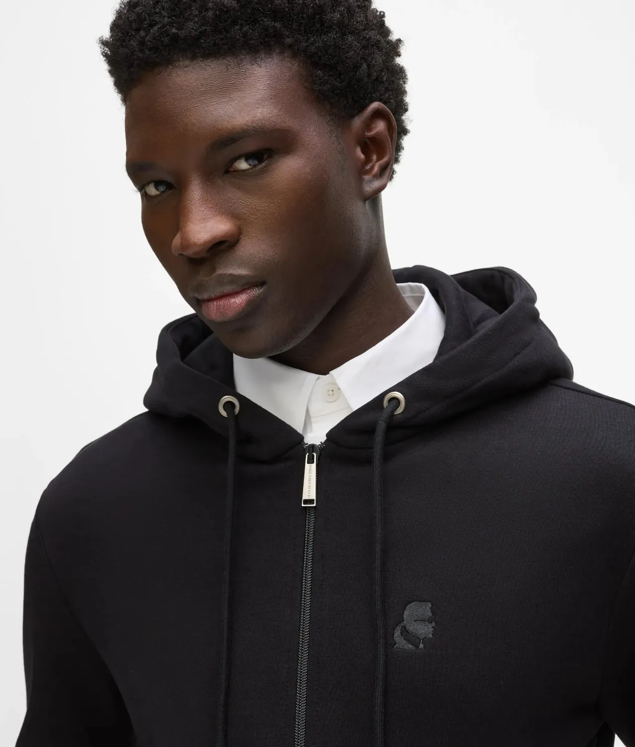 Karl Lagerfeld Ikon Kameo Zip Hoodie Herren