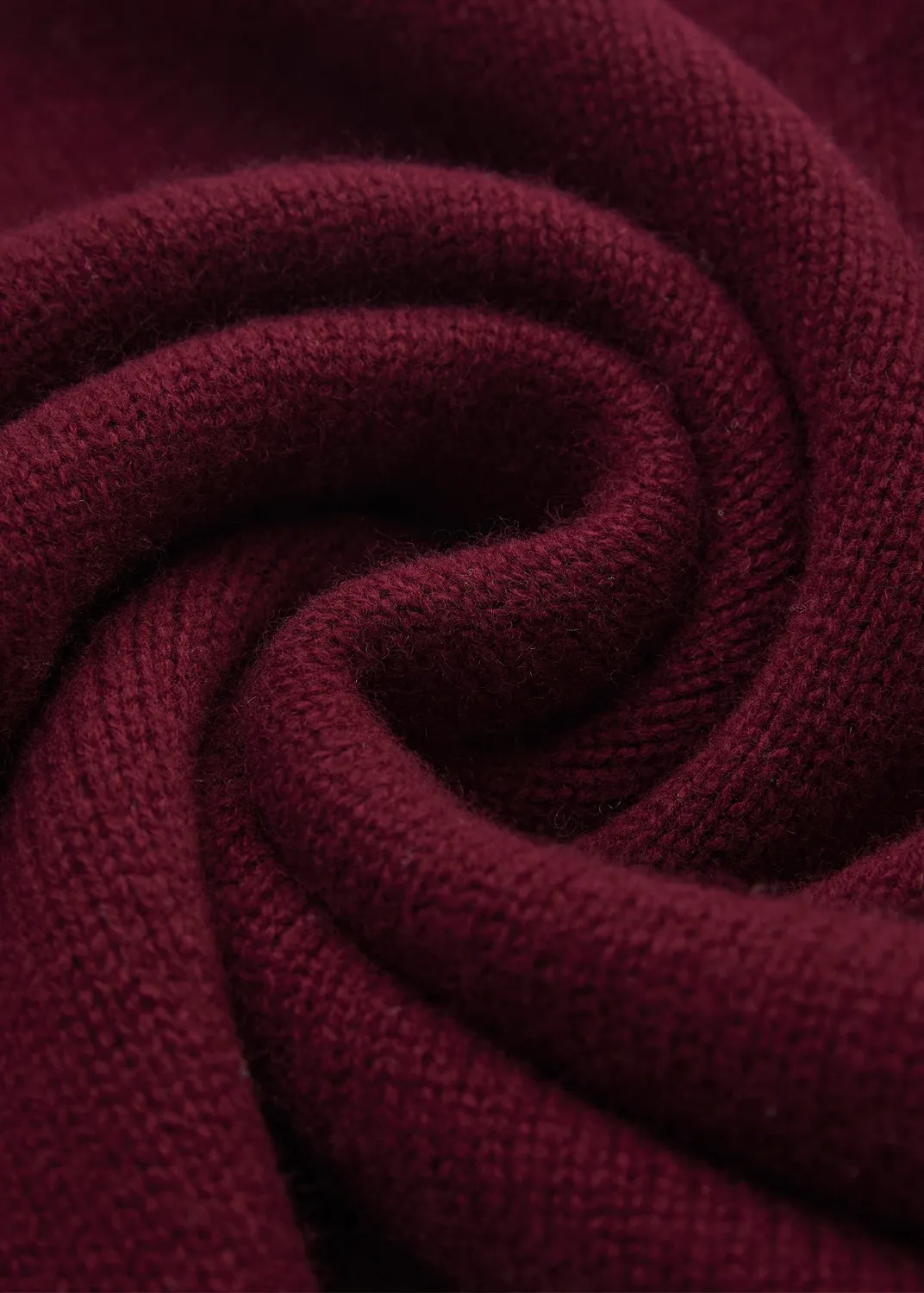 Senatex Strickkleid mit Kragen Kleid Choco Merino A-Linie