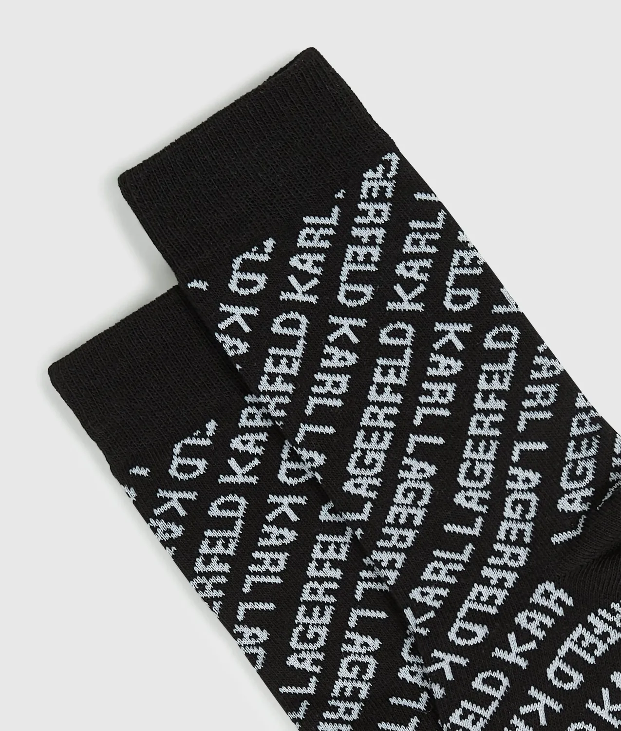 Karl Lagerfeld All-over Logo Socken 3er-Pack Baumwolle