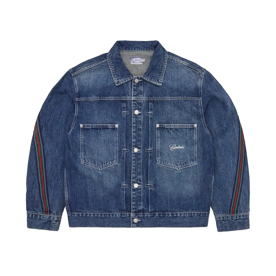 Corteiz Savoy Denimjacke Chalk Wash XS-XXL Denim