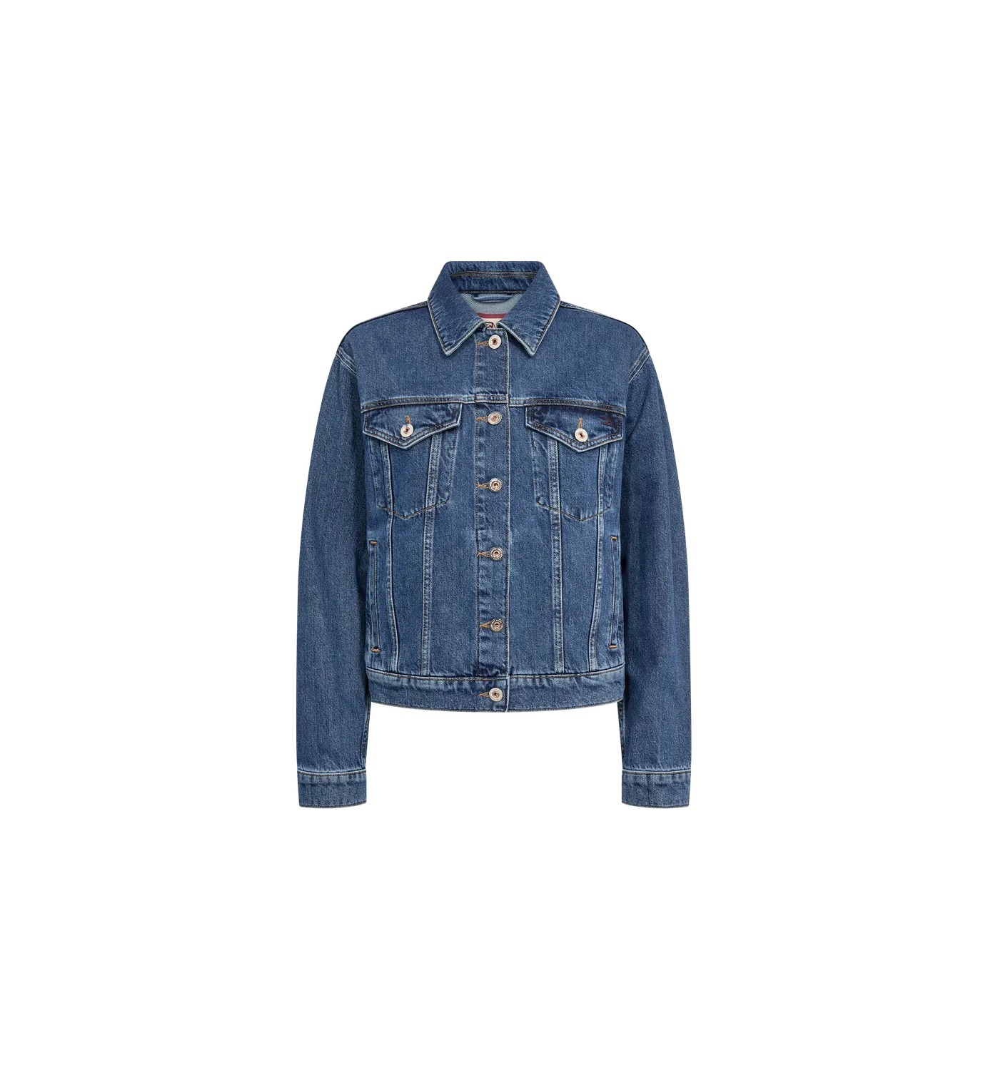 Mos Mosh MMSaima Authentic Jeansjacke Blau Regular