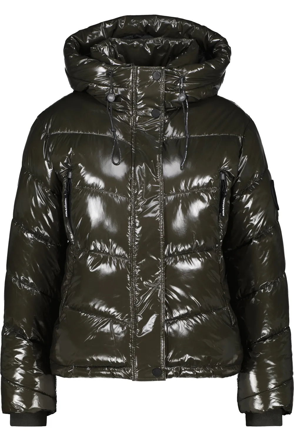 Alife & Kickin DayanyAK A Pufferjacke Damen schwarz Glanz