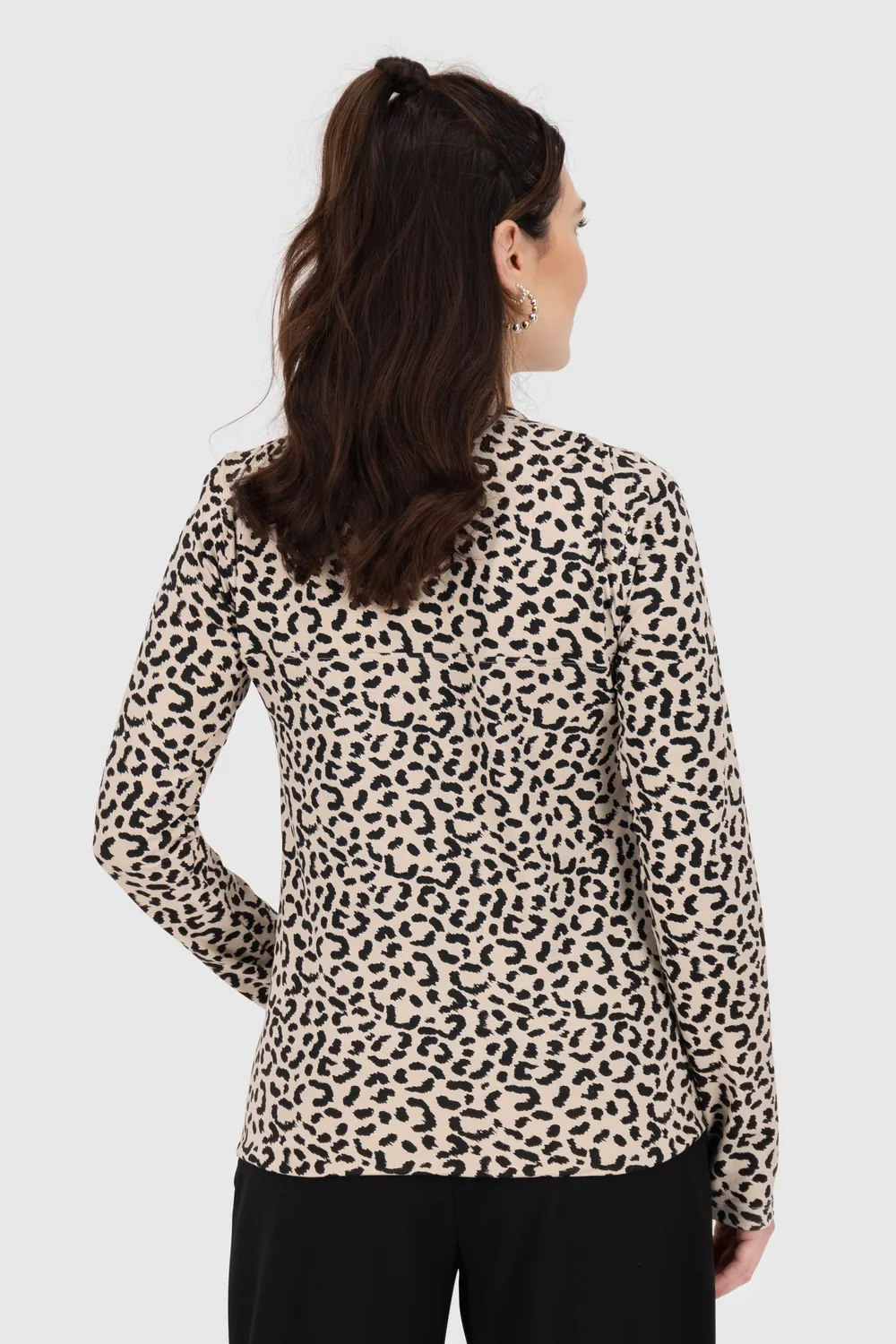Alife & Kickin RonjaAK B Longsleeve Damen Beige Print